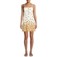 thumbnail image 1 of No Boundaries Juniors' Strapless Button Front Dress, 1 of 5