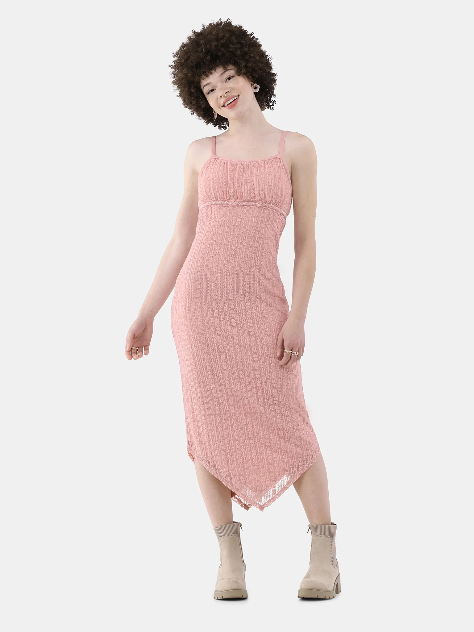 No Boundaries Stretch Lace Dress, Women’s - Walmart.com