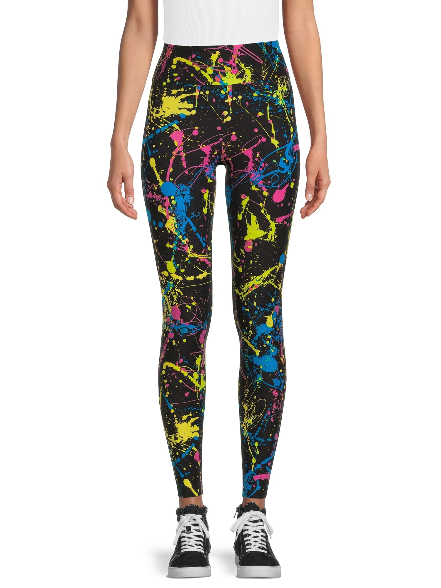 Leggings A Vita Alta No Boundaries In Morbido Pile A Quadretti - Junior/Woman