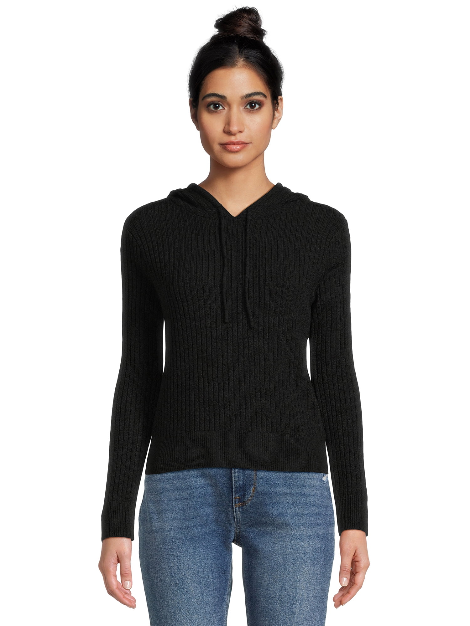 No Boundaries Juniors Sweater Hoodie, Sizes XS3XL