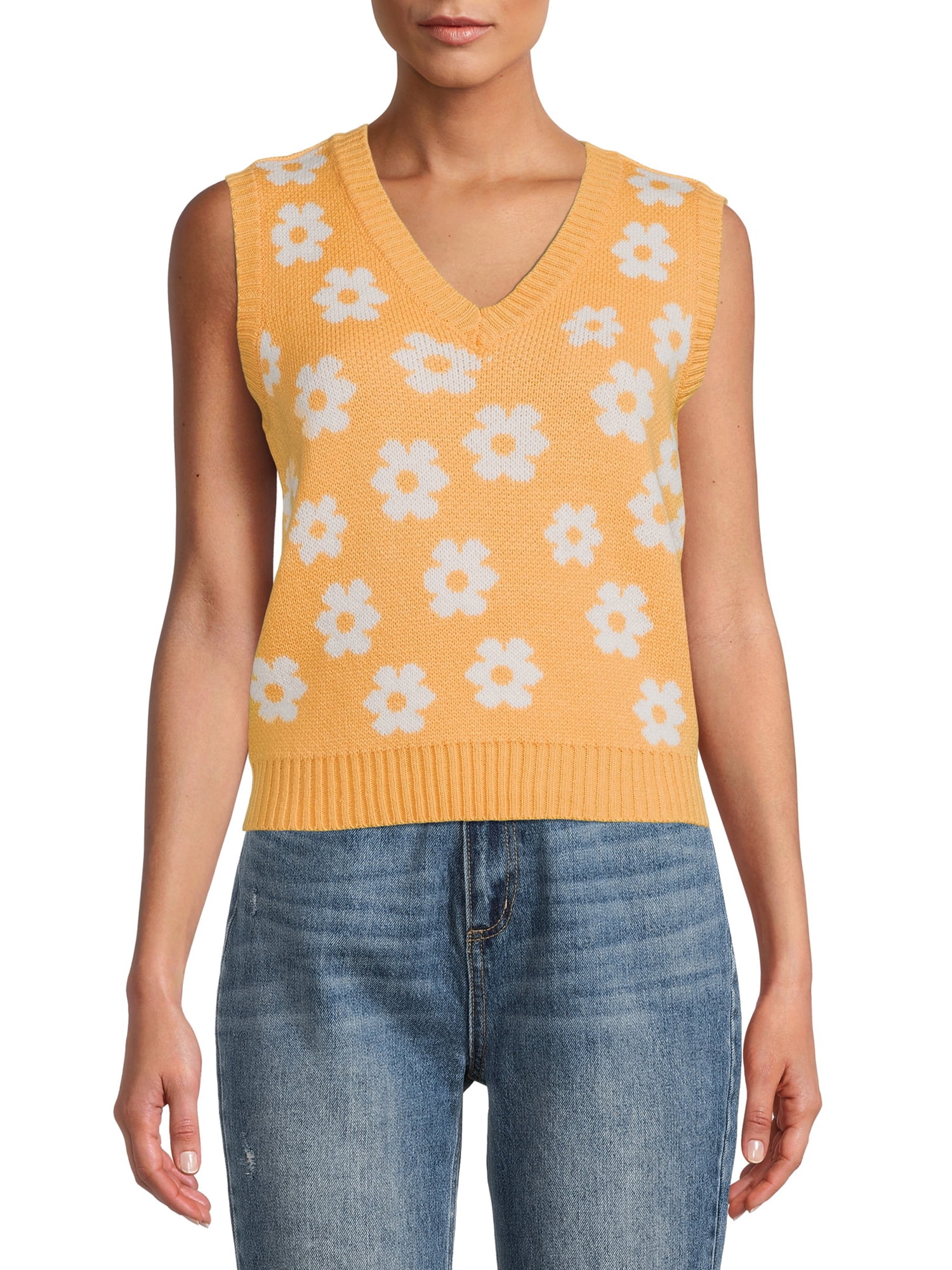 No Boundaries Juniors' Sweater Vest