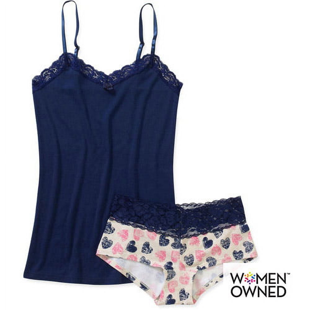 No Boundaries Juniors Tank And Panty Set