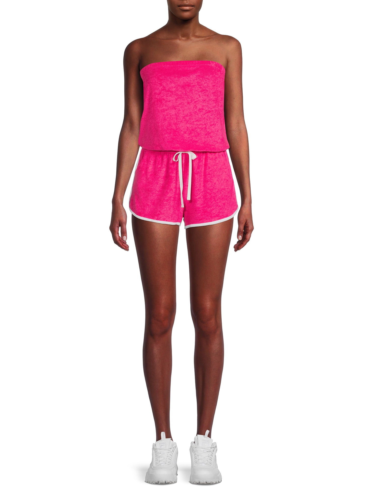 No Boundaries Juniors Terry Romper