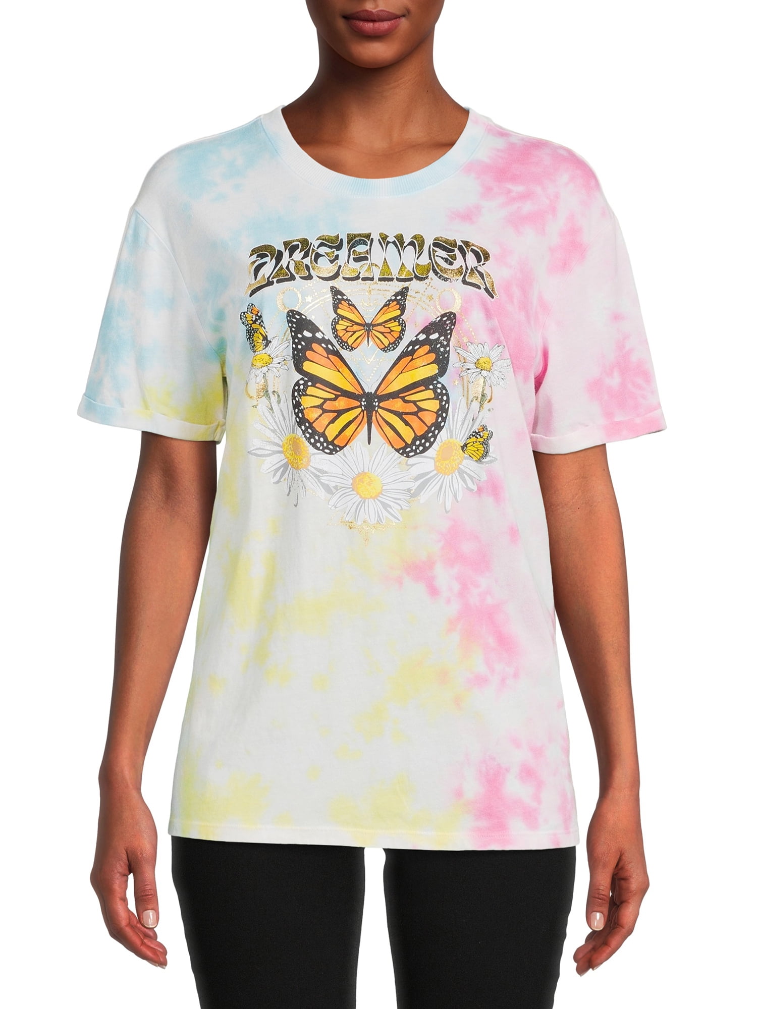 tie dye boyfriend t shirt