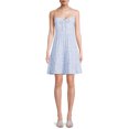 thumbnail image 1 of No Boundaries Juniors' Tiered Babydoll Dress, 1 of 5