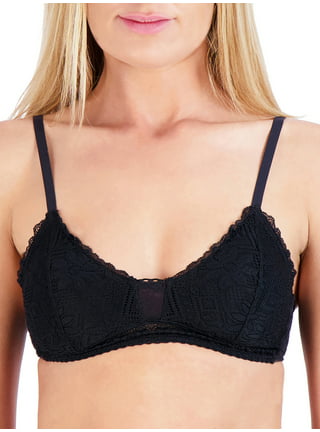 New No Boundaries NOBO Bralette Lace Wirefree Convertible Straps Sz Small  (C4-30