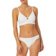 thumbnail image 1 of No Boundaries Juniors Tricot Solid Mid Rise Swim Bottoms, Sizes S-XL, 1 of 3
