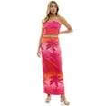thumbnail image 1 of No Boundaries Tube Top and Maxi Skirt Set, 2 Piece, Women’s and Women’s Plus, 1 of 5