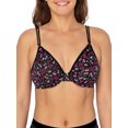 thumbnail image 1 of No Boundaries Juniors' Unlined Sheer Mesh Demi Underwire Bra, Style-NB461, 1 of 5