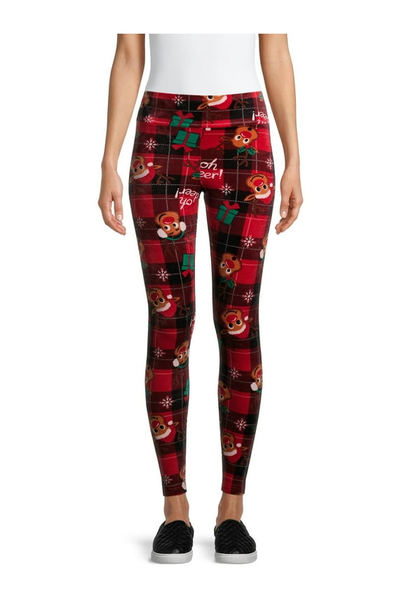 Juniors' Velour Leggings