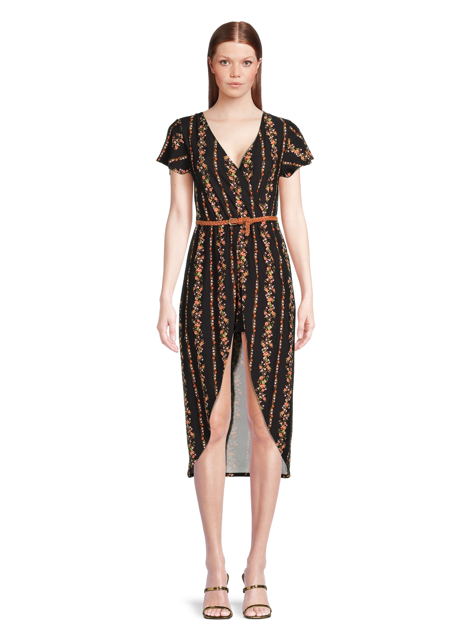 No boundaries top walk thru dress