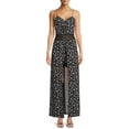 thumbnail image 1 of No Boundaries Juniors’ Walkthrough Maxi Romper, 1 of 5