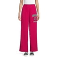 thumbnail image 1 of No Boundaries Juniors' Wide Leg Fleece Pants, 1 of 5