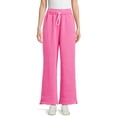 thumbnail image 1 of No Boundaries Juniors Wide Leg Sweatpants, Sizes XS-XXXL, 1 of 5