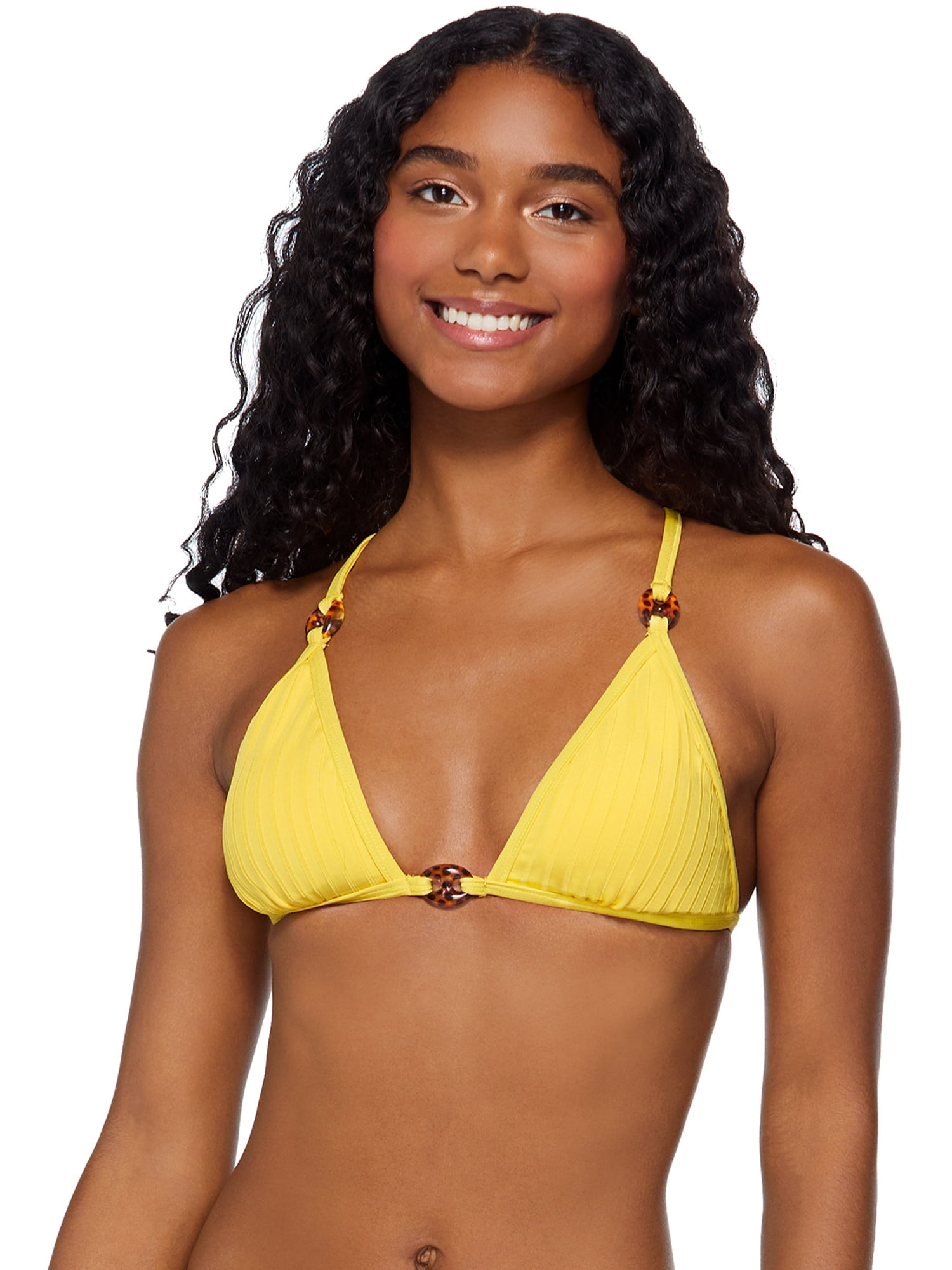 yellow swim top