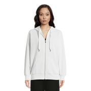 No Boundaries Juniors and Juniors Plus Mineral Washed Zip Hoodie, Sizes XS-4X