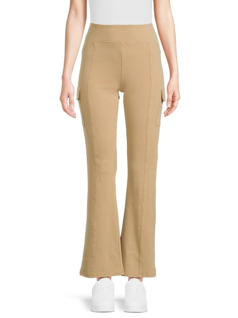 No Boundaries Juniors Washed Cargo Flare Pants - 31