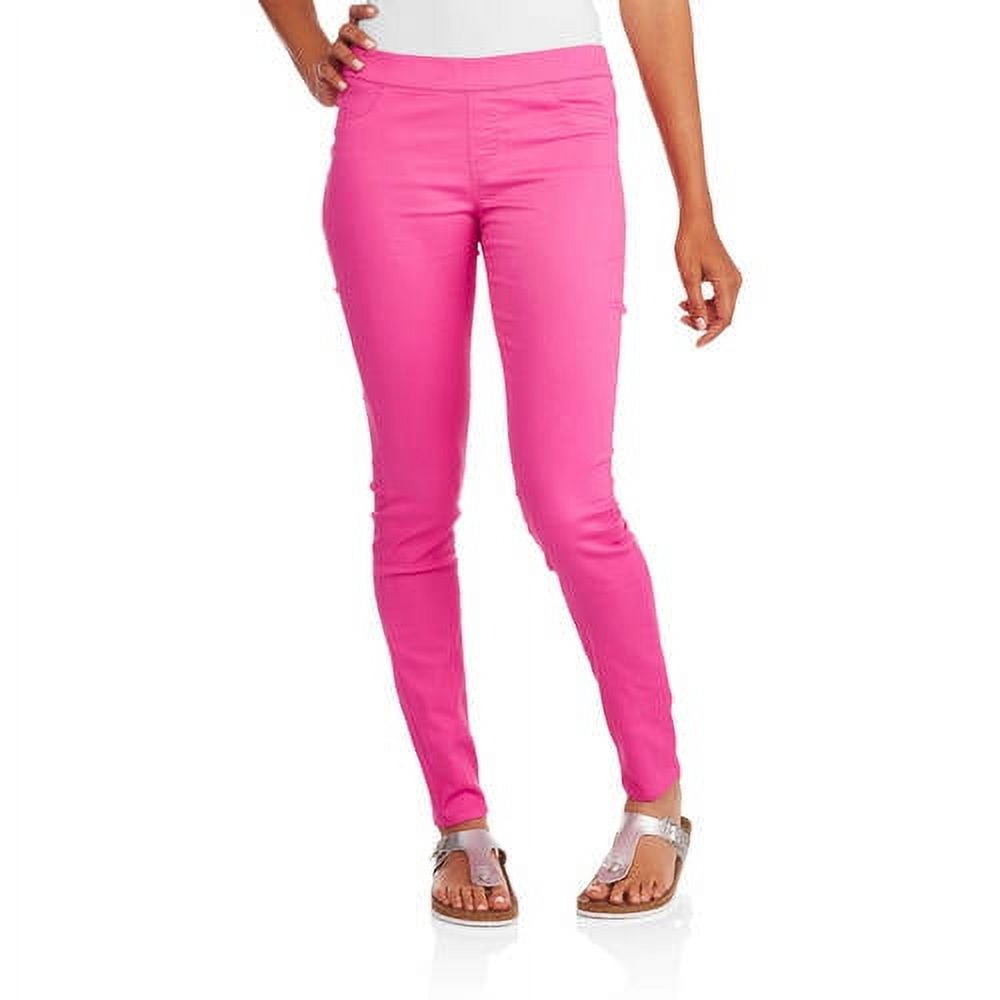 No Boundaries Juniors' essential pull-on jeggings (denim and color