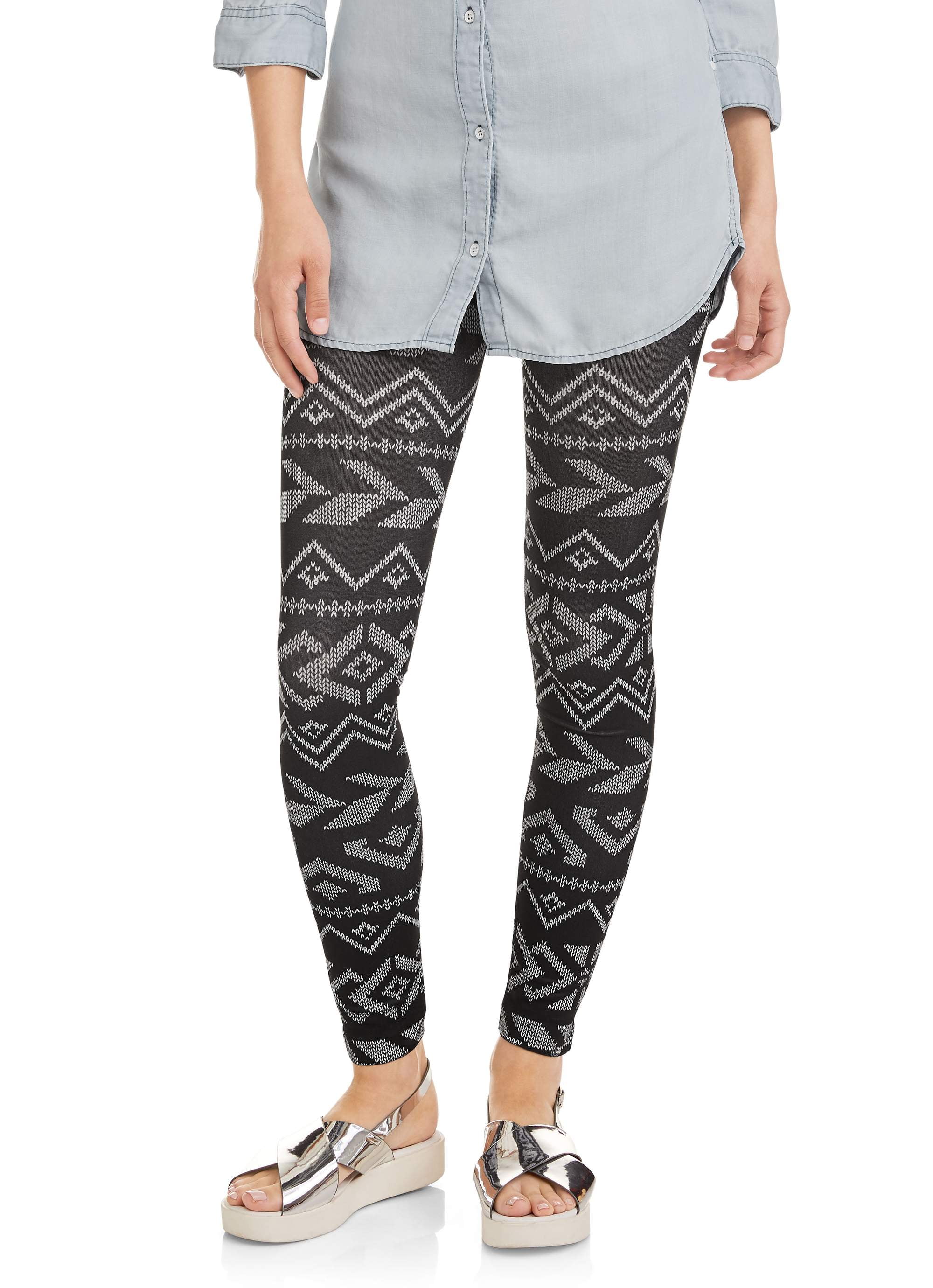 No Boundaries Juniors' seamless ankle leggings 