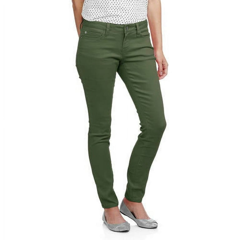 Colored skinny jeans for juniors sales