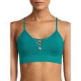 thumbnail image 1 of No Boundaries Junios' Seamless Pullover Strappy Front Bralette, 1 of 4