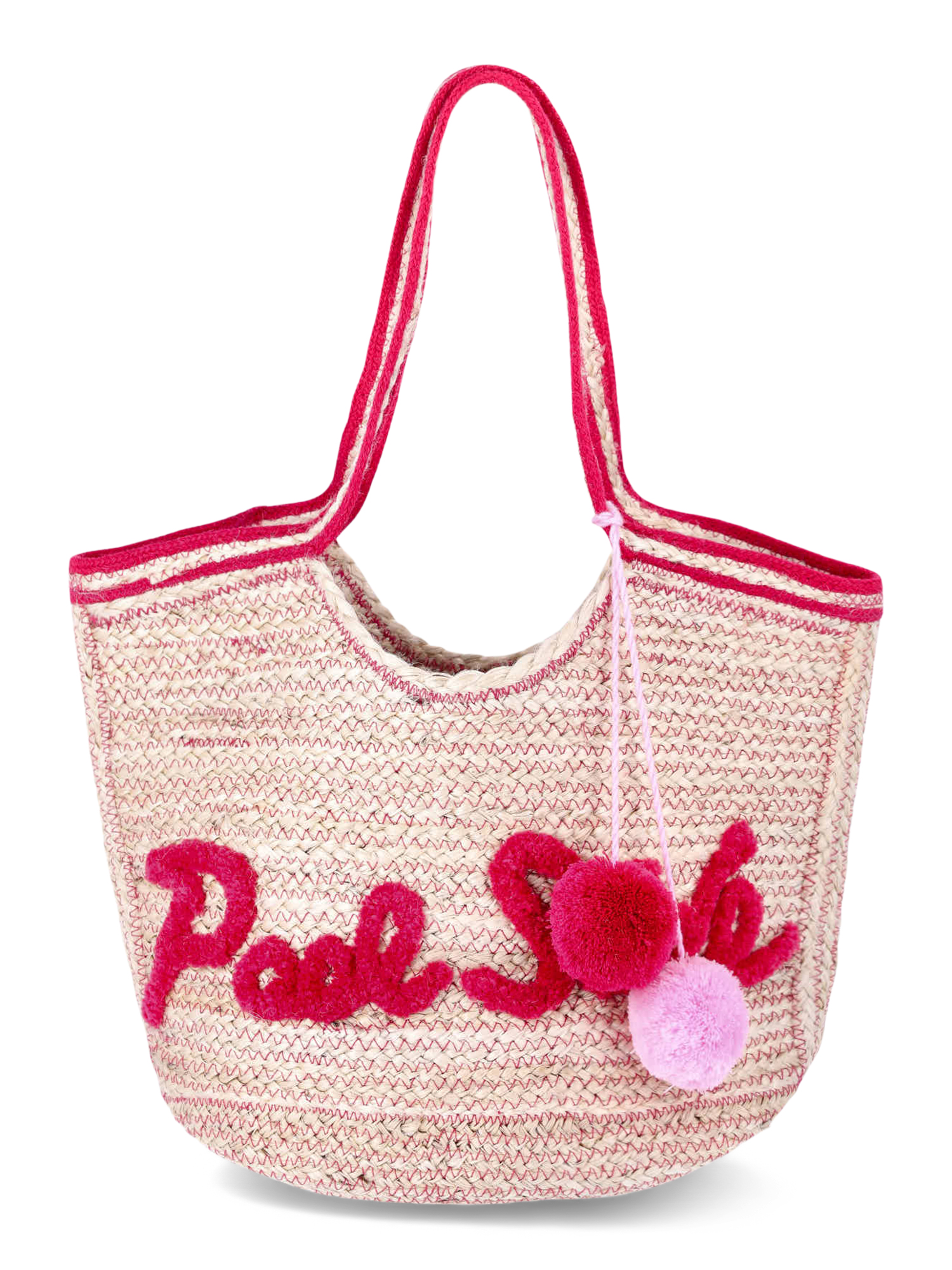 Pink Pool Festival Jute Bag for Women