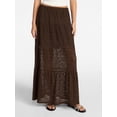 thumbnail image 1 of No Boundaries Lace Tiered Maxi Skirt, Women's XXS-XXL, 1 of 5