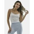 thumbnail image 1 of No Boundaries Lace Trim Cami, Women’s, 1 of 2