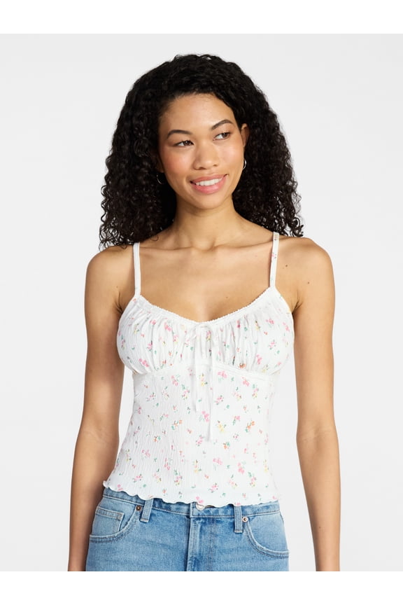 Lace Trim Cami, Women’s XXS-XXL