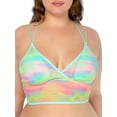 thumbnail image 1 of No Boundaries Longline Mesh Bralette, Sizes to XXXL, 1 of 4