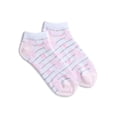 thumbnail image 1 of No Boundaries Low Cut Socks, 1-Pair, Women's, Shoe Sizes 4-10, 1 of 3