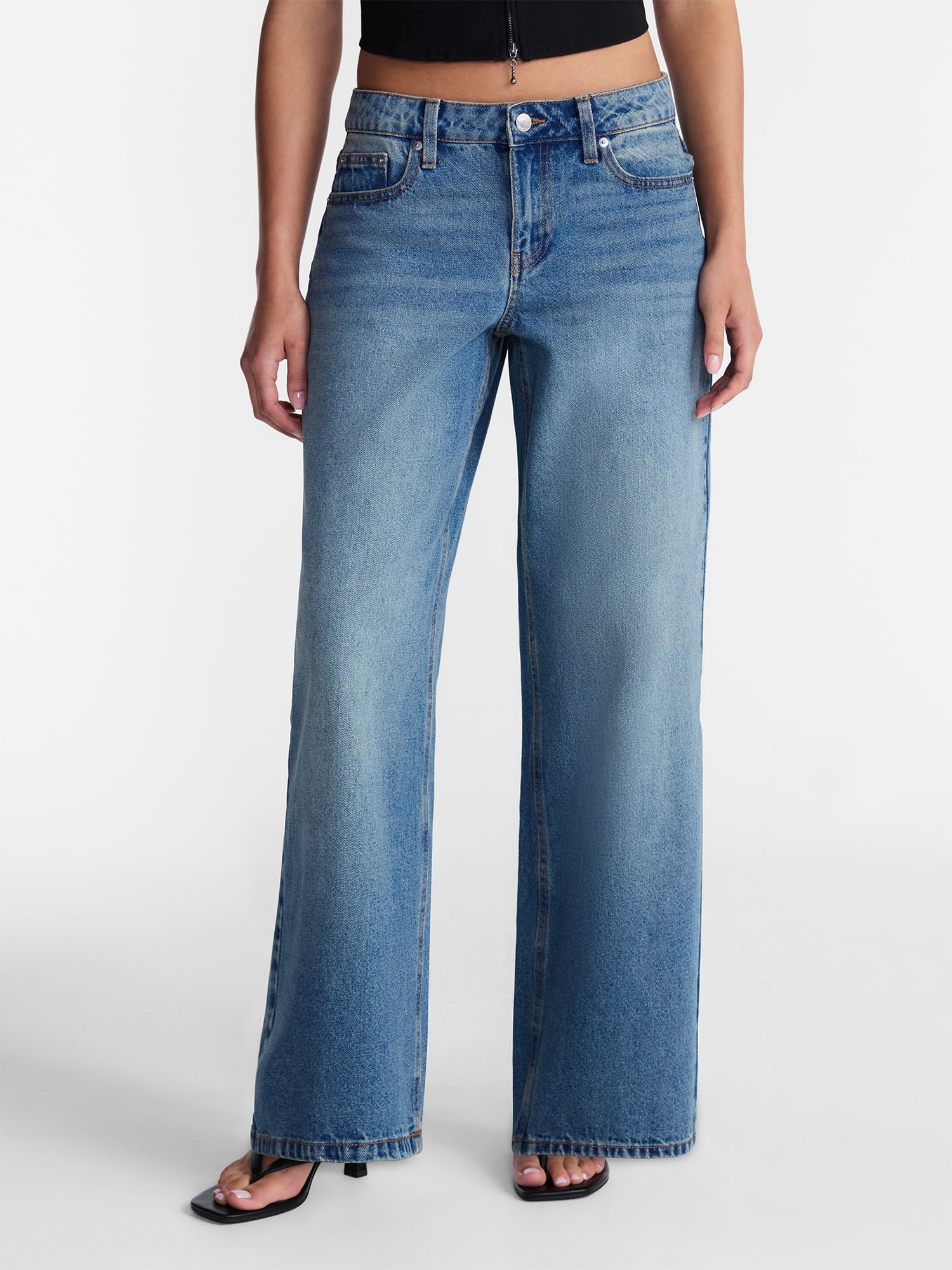 No Boundaries Low Rise Baggy, Women's 00-26W