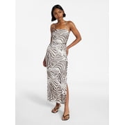 Maxi Slit Dress, Womens
