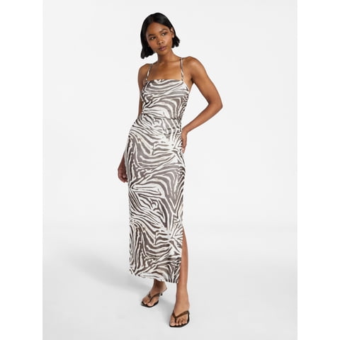 Maxi Slit Dress, Women's XXS-XXL