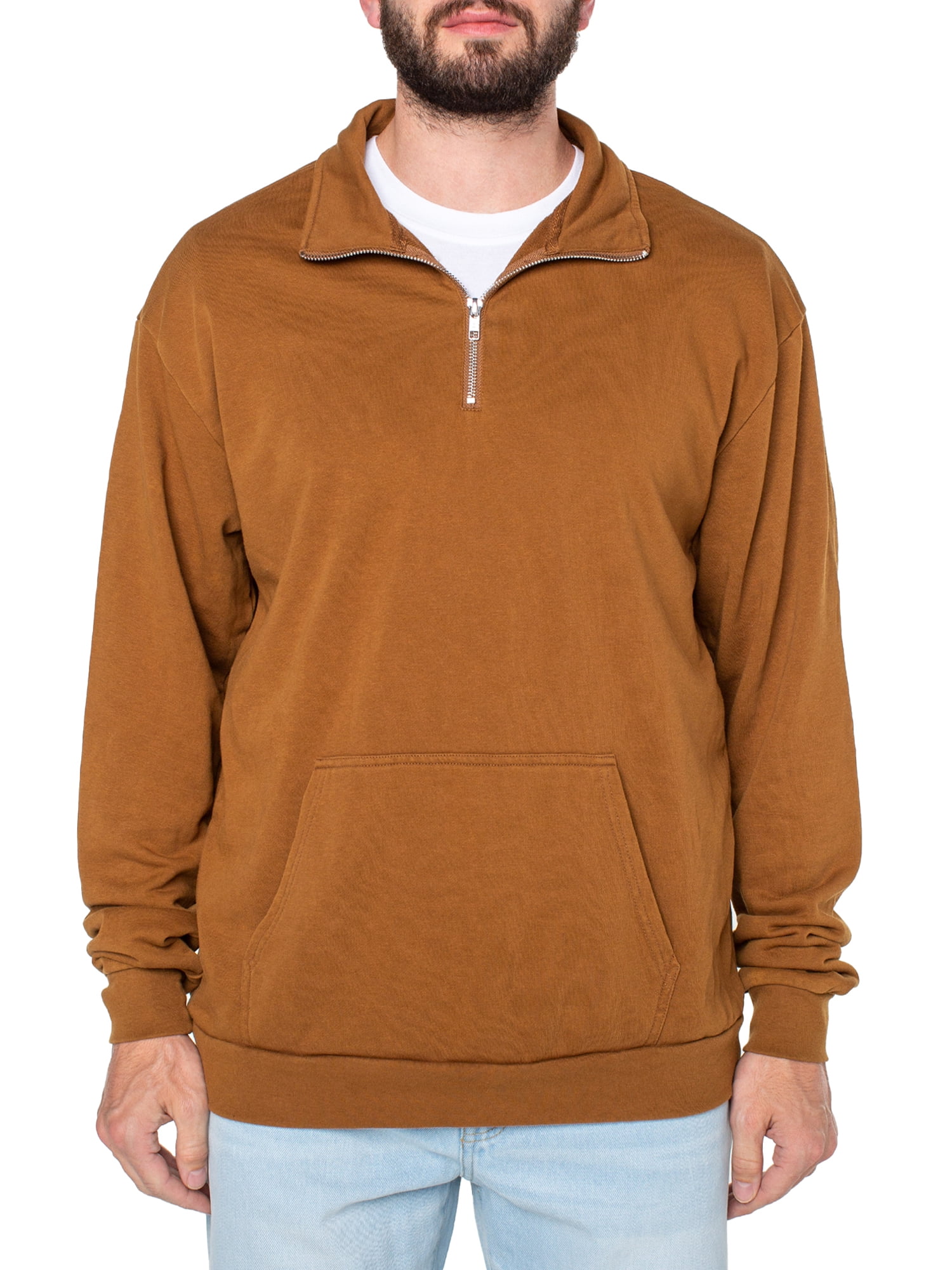 No Boundaries Men s Big Men s 1 4 Zip Sweatshirt Sizes XS 3XL no-boundaries-men-s-big-men-s-1-4-zip-sweatshirt-sizes-xs-3xl