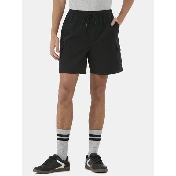 No Boundaries Men's & Big Men's 6" Cargo Short, Sizes XS-5XL