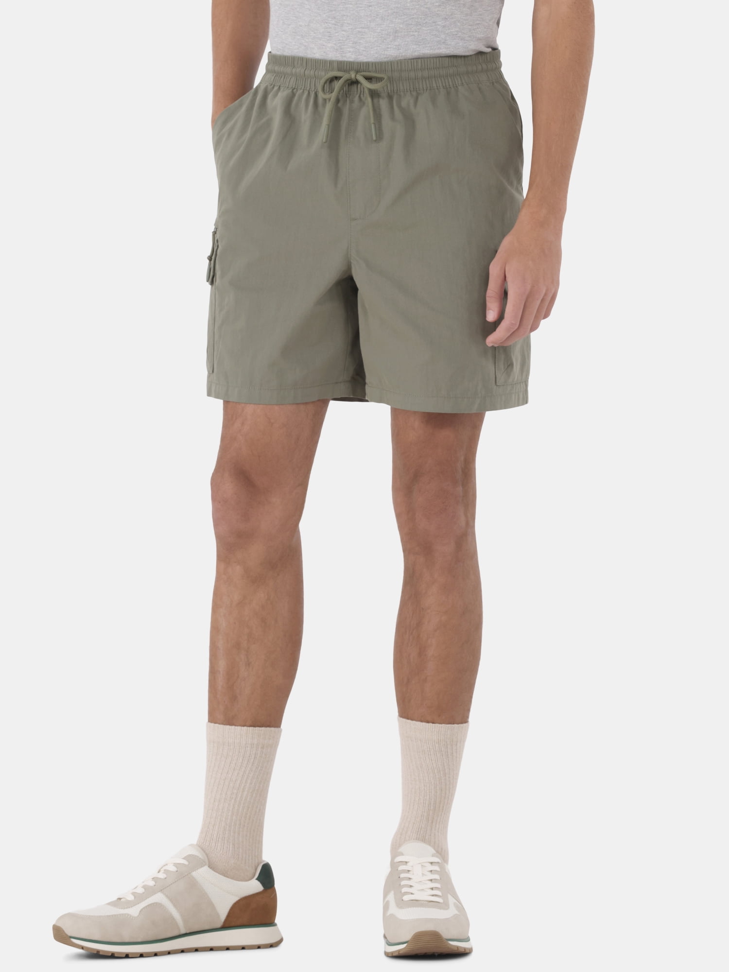 Short Homme No Boundaries – Gris – Taille L – Coton/polyester – Cargo