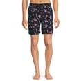 thumbnail image 1 of No Boundaries Men's & Big Men's 7" Printed Swim Trunks, 1 of 5