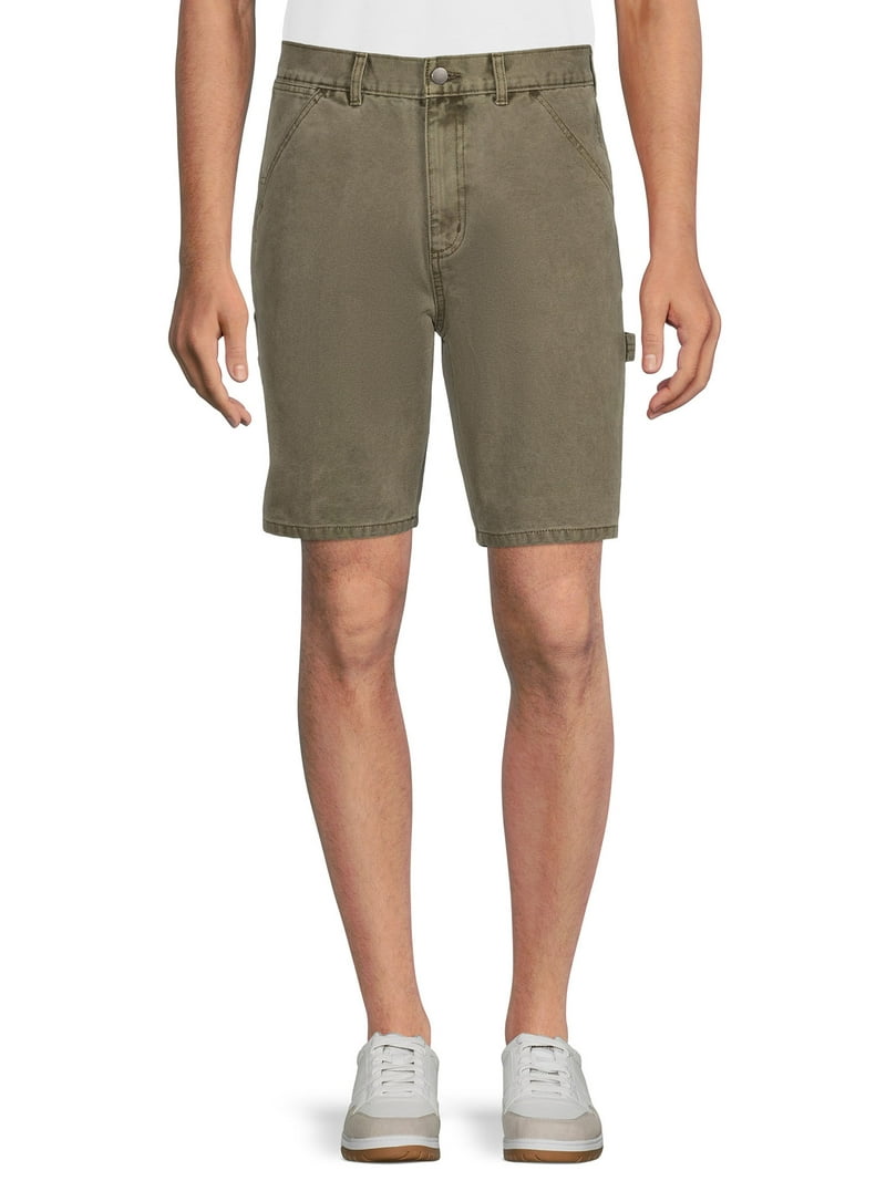 No Boundaries Men's & Big Men's 9” Relaxed Fit Carpenter Shorts