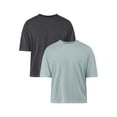 thumbnail image 1 of No Boundaries Boxy Cropped Tee, 2-Pack, Men's and Big Men's, 1 of 8