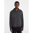 thumbnail image 1 of No Boundaries Cotton Boxy Cropped Fit Printed Flannel Shirt with Long Sleeves, Men's XS-5XB, 1 of 5