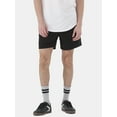 thumbnail image 1 of No Boundaries Men's & Big Men's Cotton Twill 6" Shorts, Sizes XS-5XL, 1 of 6