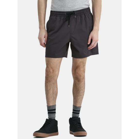 No Boundaries Men's & Big Men's Cotton Twill Shorts, Sizes XS-3XL