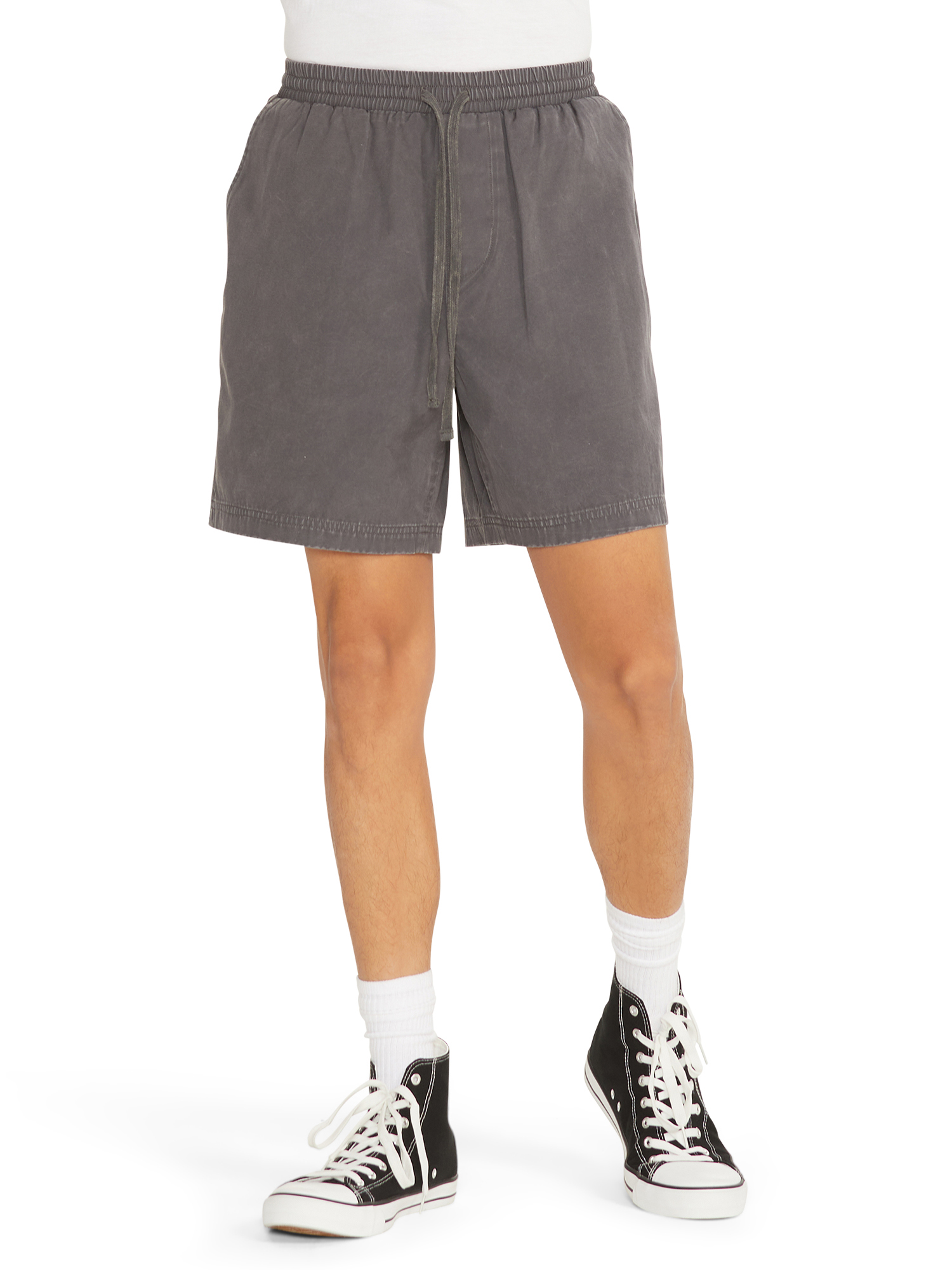 No Boundaries Men's & Big Men's Cotton Twill Shorts, Sizes XS-3XL