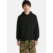 NO BOUNDARIES Boxy Fit Cropped Sweatshirt Hoodie, Men's & Big Men's