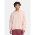 thumbnail image 1 of No Boundaries Boxy Fit Cropped Sweatshirt Hoodie, Men's & Big Men's, 1 of 5