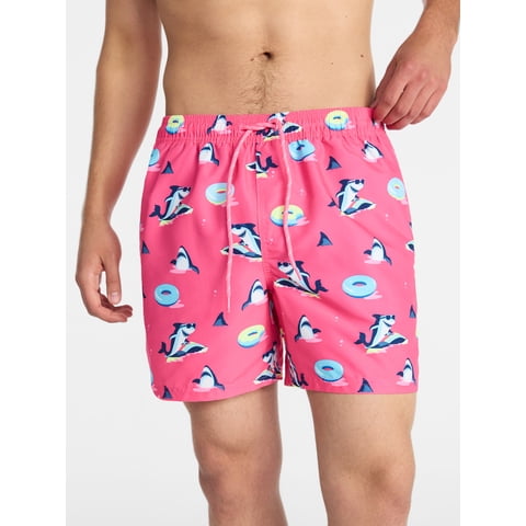 Swim Trunks, 5" Inseam, Men's S-5XL
