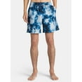 thumbnail image 1 of No Boundaries Elastic Waist Swim Shorts, 6" Inseam, Men's & Big Men's, 1 of 5