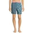 No Boundaries Men's & Big Men's Elastic Waist Swim Trunks, 7" Inseam, Sizes S5XL