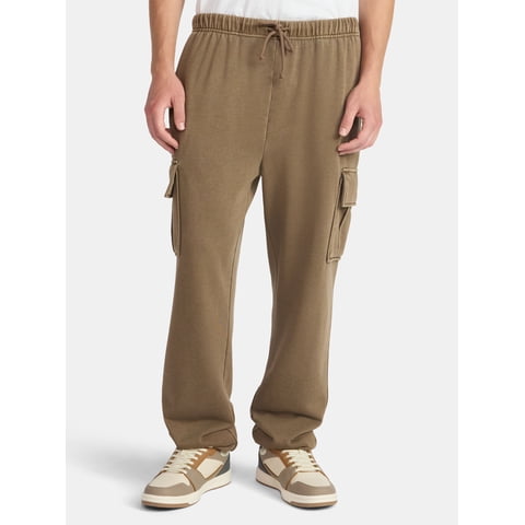 Fleece Cargo Jogger Pants, 30'' Inseam, Men's & Big Men's